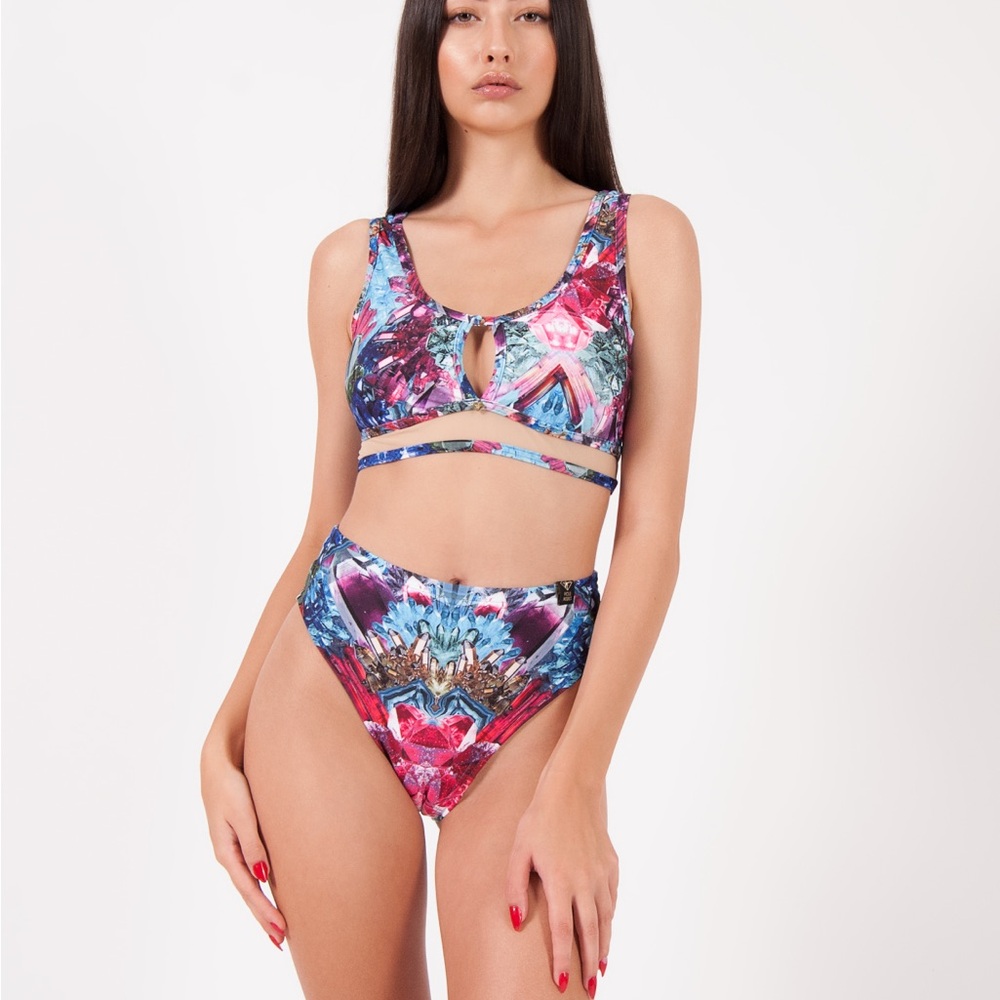 Pole addict Vibrant Multicolor high waist bottoms